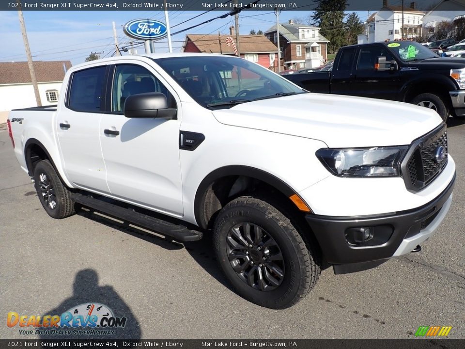 Front 3/4 View of 2021 Ford Ranger XLT SuperCrew 4x4 Photo #7