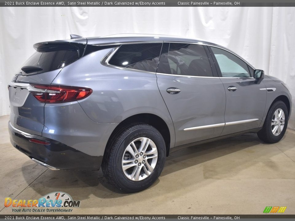 Satin Steel Metallic 2021 Buick Enclave Essence AWD Photo #2