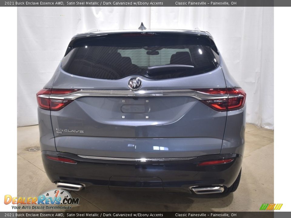 2021 Buick Enclave Essence AWD Satin Steel Metallic / Dark Galvanized w/Ebony Accents Photo #3