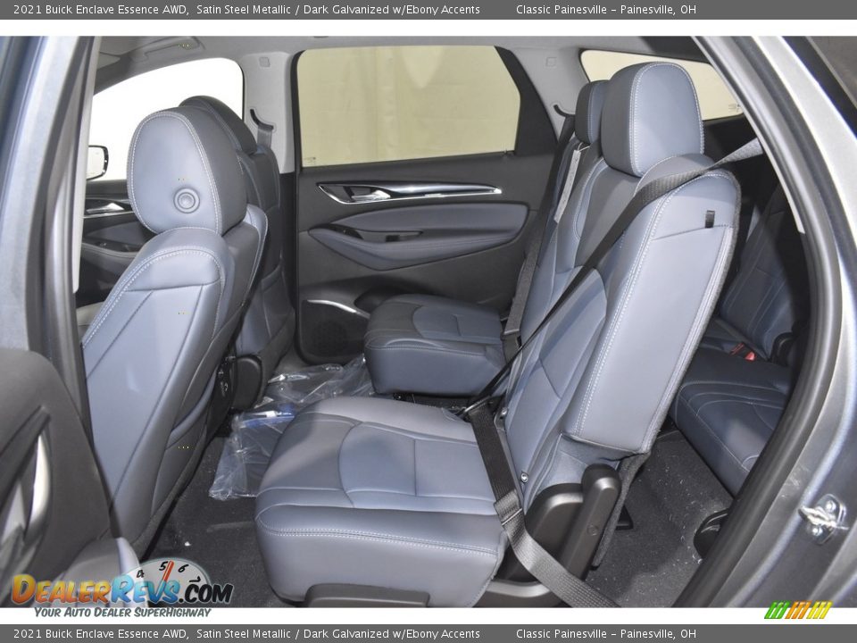 Rear Seat of 2021 Buick Enclave Essence AWD Photo #7