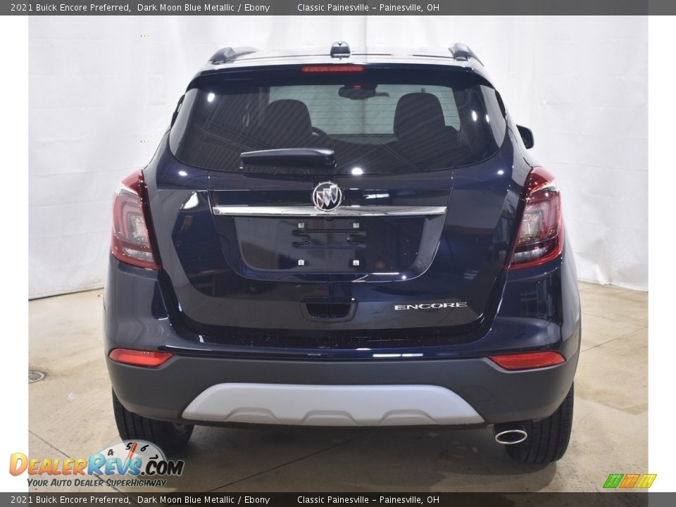 2021 Buick Encore Preferred Dark Moon Blue Metallic / Ebony Photo #3