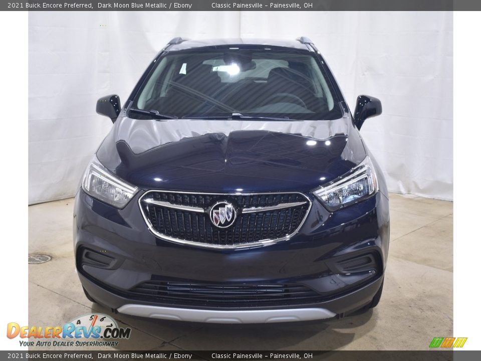 2021 Buick Encore Preferred Dark Moon Blue Metallic / Ebony Photo #4