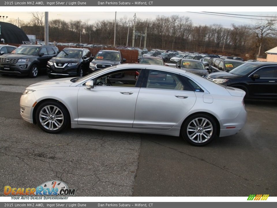 Ingot Silver 2015 Lincoln MKZ AWD Photo #8