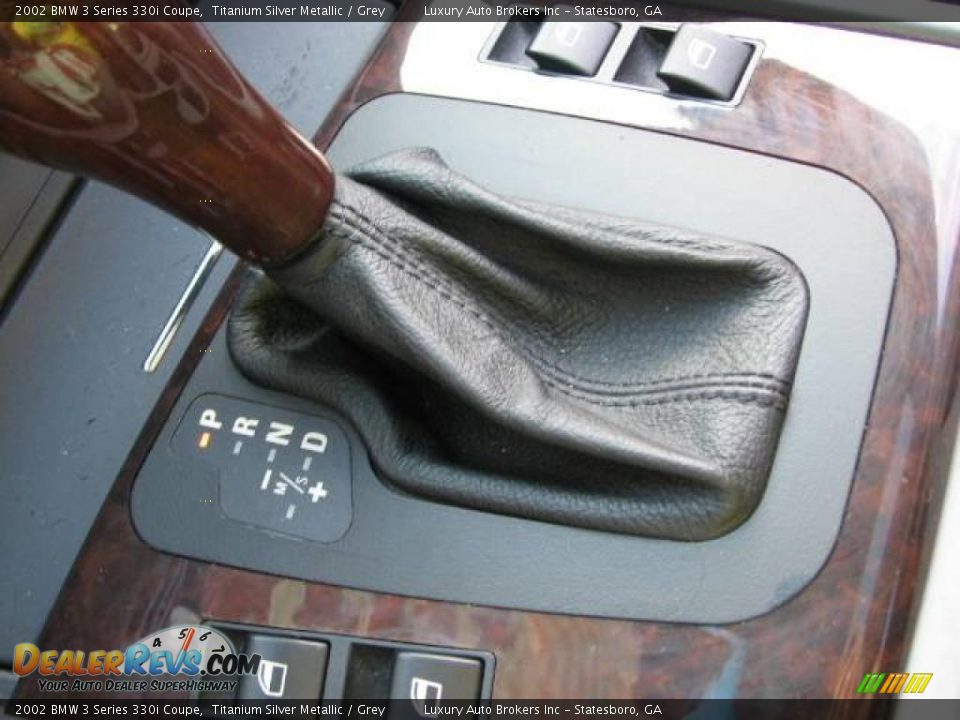 2002 BMW 3 Series 330i Coupe Titanium Silver Metallic / Grey Photo #8