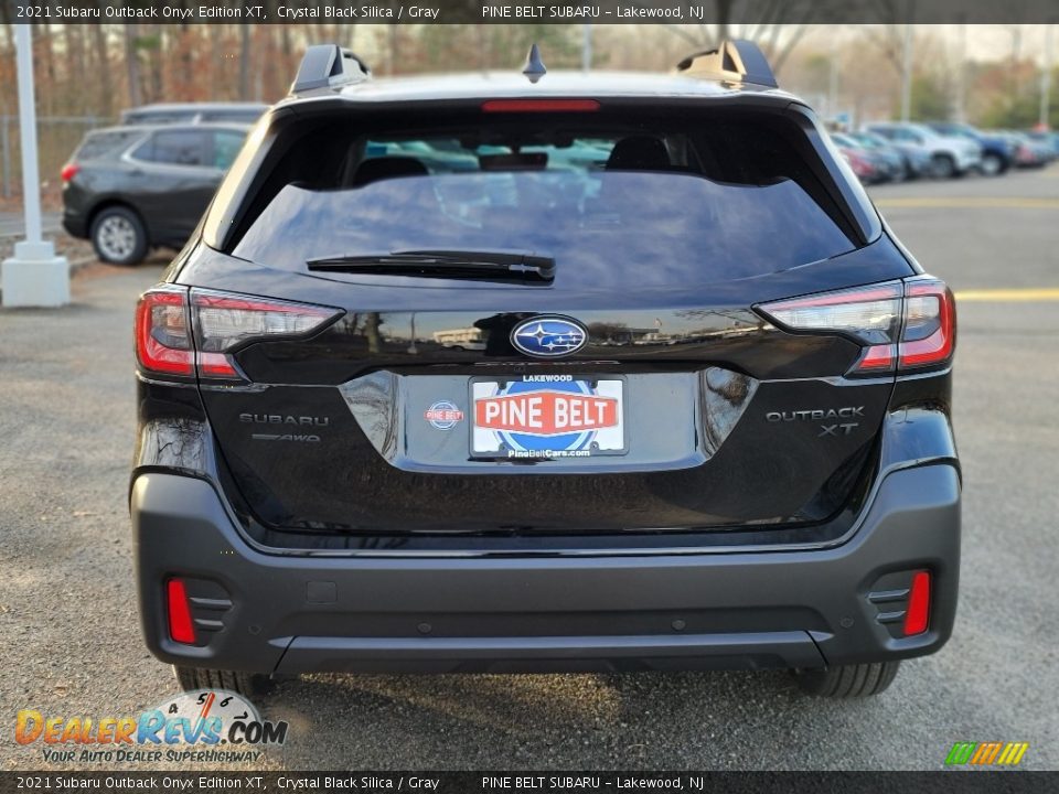 2021 Subaru Outback Onyx Edition XT Crystal Black Silica / Gray Photo #7