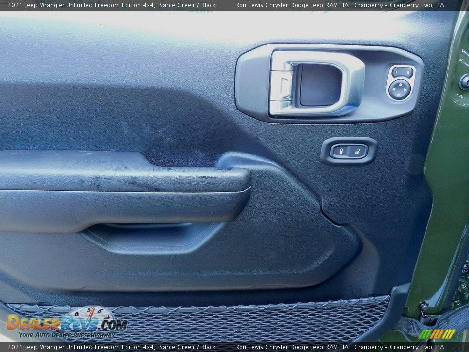 Door Panel of 2021 Jeep Wrangler Unlimited Freedom Edition 4x4 Photo #14
