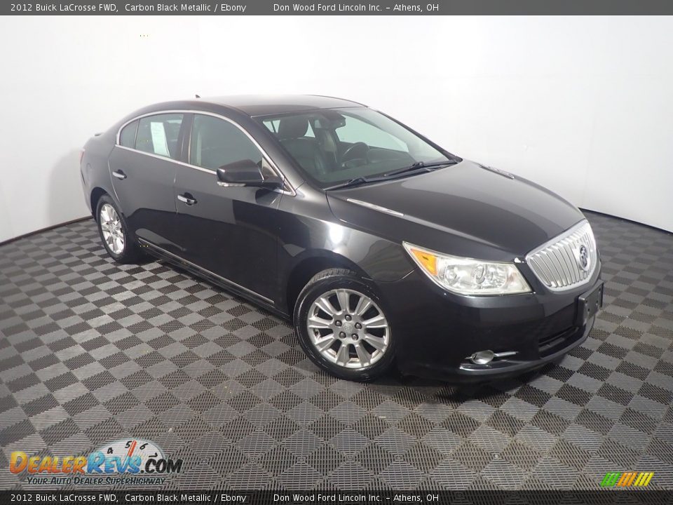 2012 Buick LaCrosse FWD Carbon Black Metallic / Ebony Photo #2