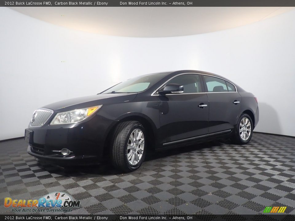 2012 Buick LaCrosse FWD Carbon Black Metallic / Ebony Photo #7