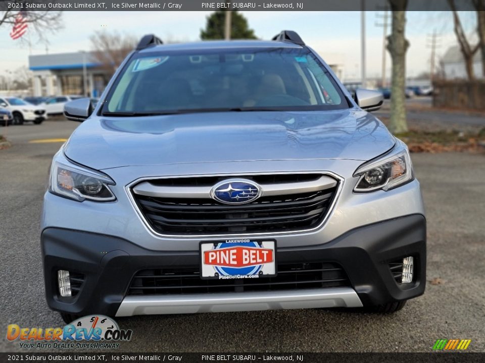 2021 Subaru Outback Limited XT Ice Silver Metallic / Gray Photo #3