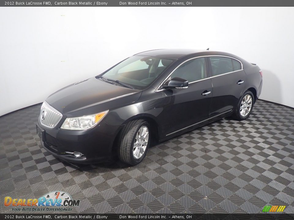 2012 Buick LaCrosse FWD Carbon Black Metallic / Ebony Photo #8