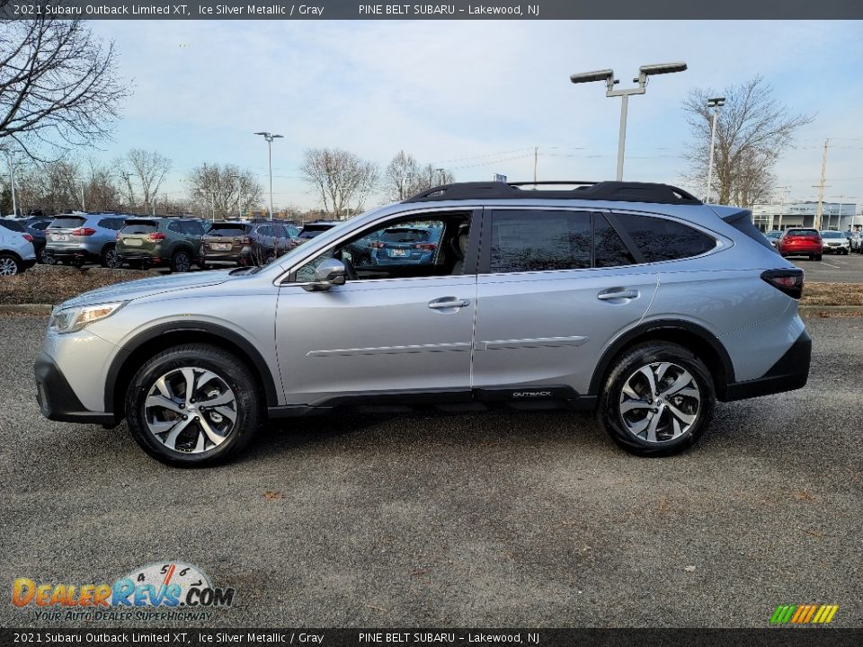 2021 Subaru Outback Limited XT Ice Silver Metallic / Gray Photo #4