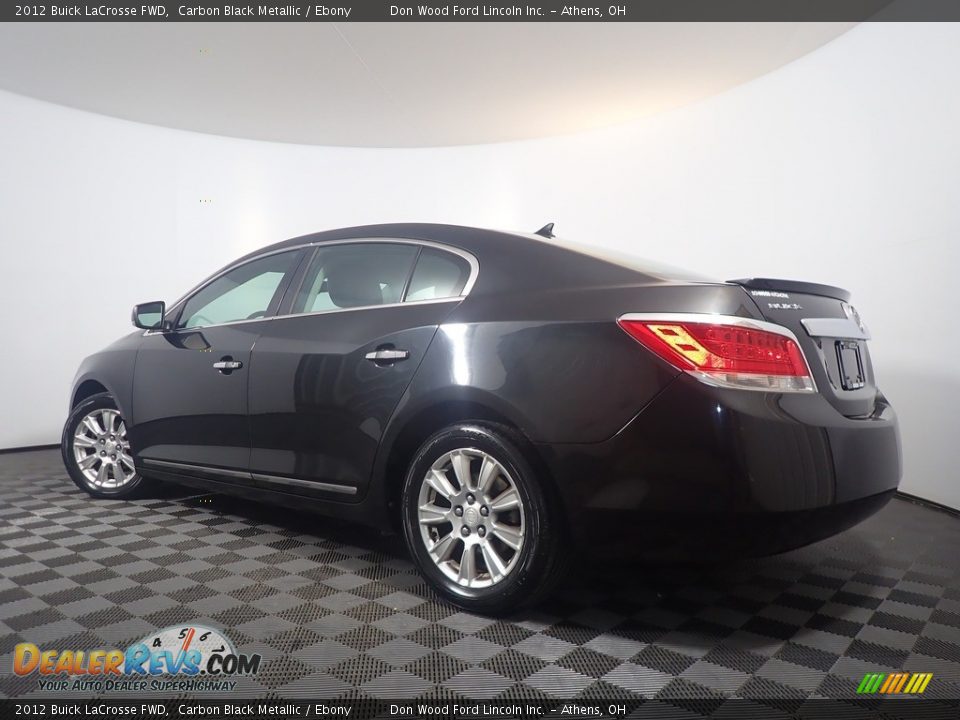 2012 Buick LaCrosse FWD Carbon Black Metallic / Ebony Photo #10