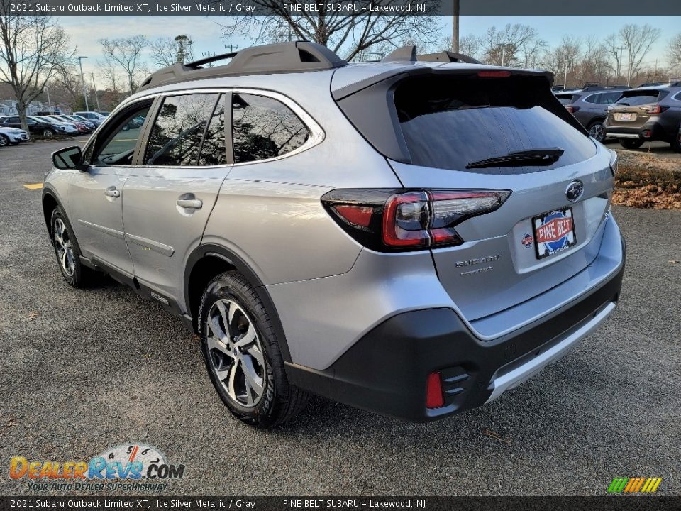 2021 Subaru Outback Limited XT Ice Silver Metallic / Gray Photo #6