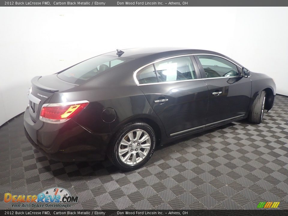 2012 Buick LaCrosse FWD Carbon Black Metallic / Ebony Photo #16