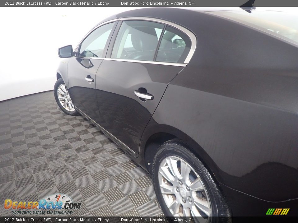 2012 Buick LaCrosse FWD Carbon Black Metallic / Ebony Photo #17