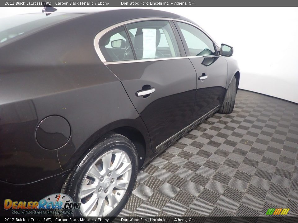 2012 Buick LaCrosse FWD Carbon Black Metallic / Ebony Photo #18