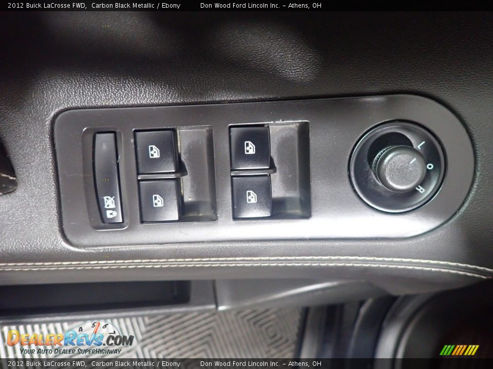 2012 Buick LaCrosse FWD Carbon Black Metallic / Ebony Photo #20