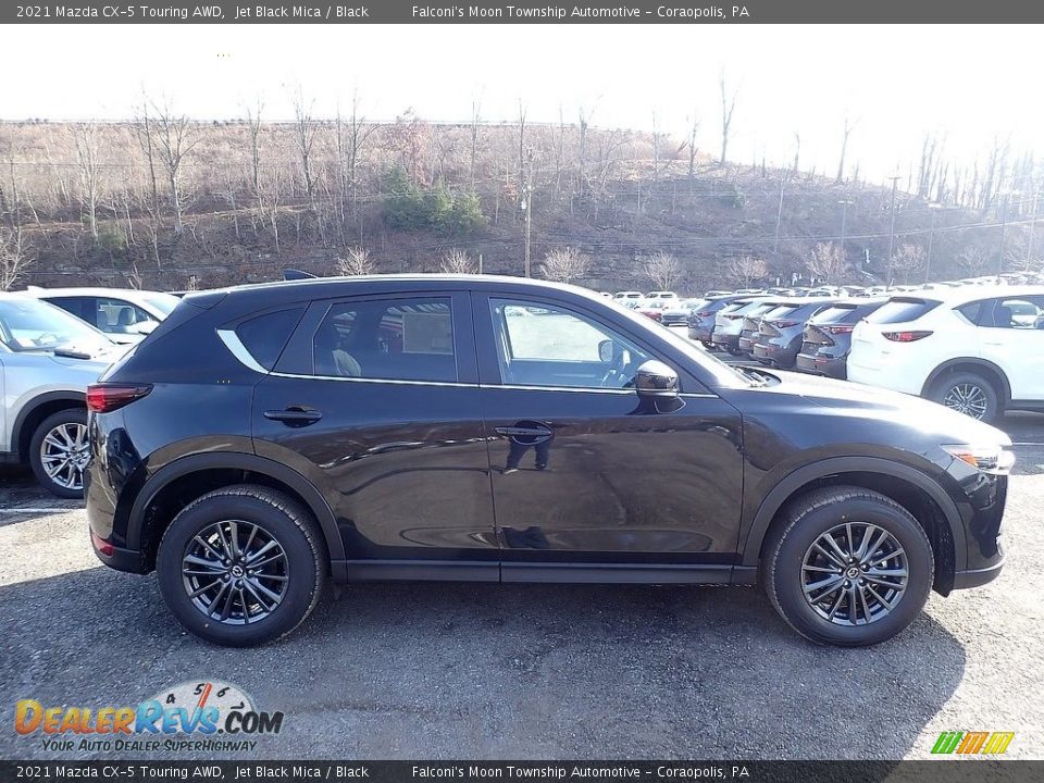 2021 Mazda CX-5 Touring AWD Jet Black Mica / Black Photo #1