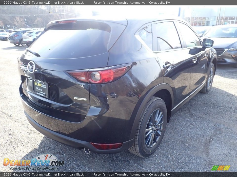 2021 Mazda CX-5 Touring AWD Jet Black Mica / Black Photo #2