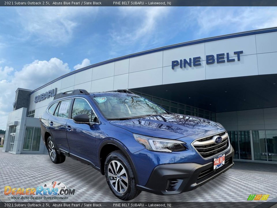 2021 Subaru Outback 2.5i Abyss Blue Pearl / Slate Black Photo #1