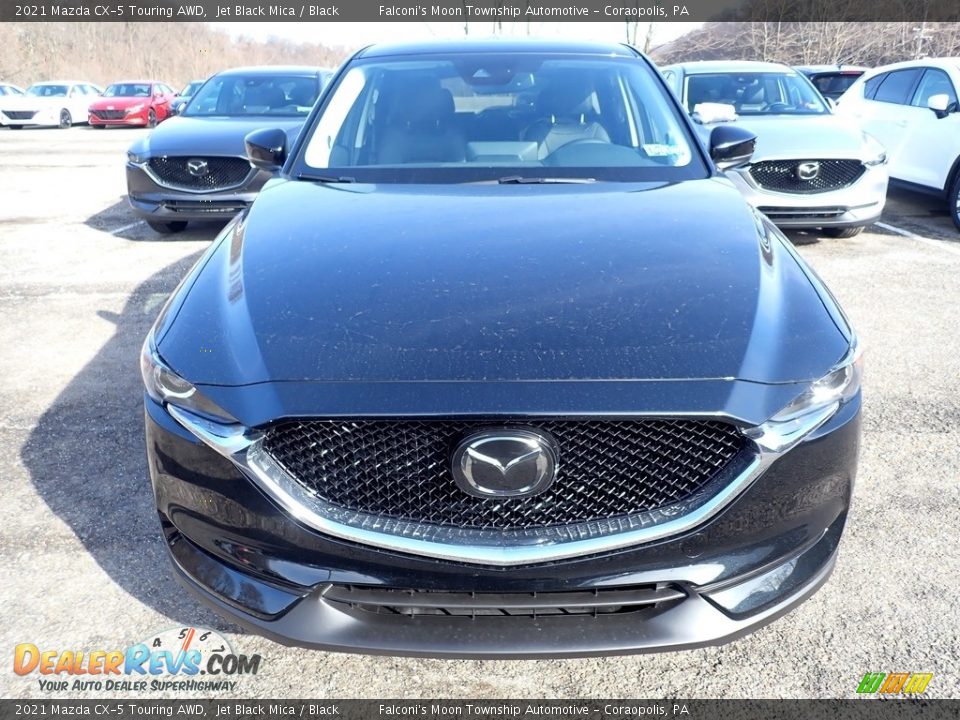 2021 Mazda CX-5 Touring AWD Jet Black Mica / Black Photo #4