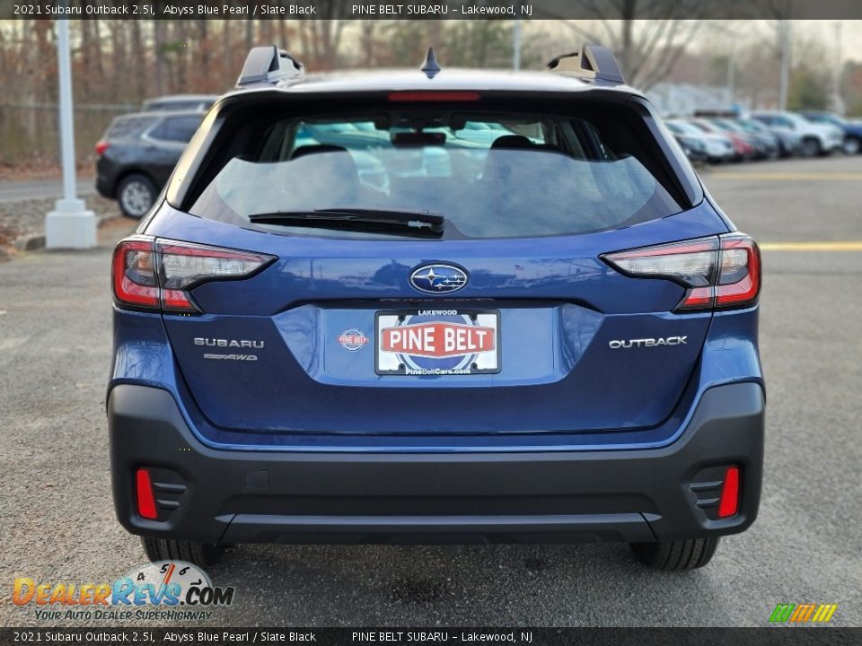 2021 Subaru Outback 2.5i Abyss Blue Pearl / Slate Black Photo #7