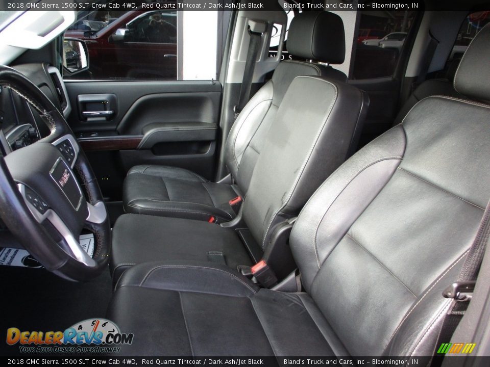 2018 GMC Sierra 1500 SLT Crew Cab 4WD Red Quartz Tintcoat / Dark Ash/Jet Black Photo #8