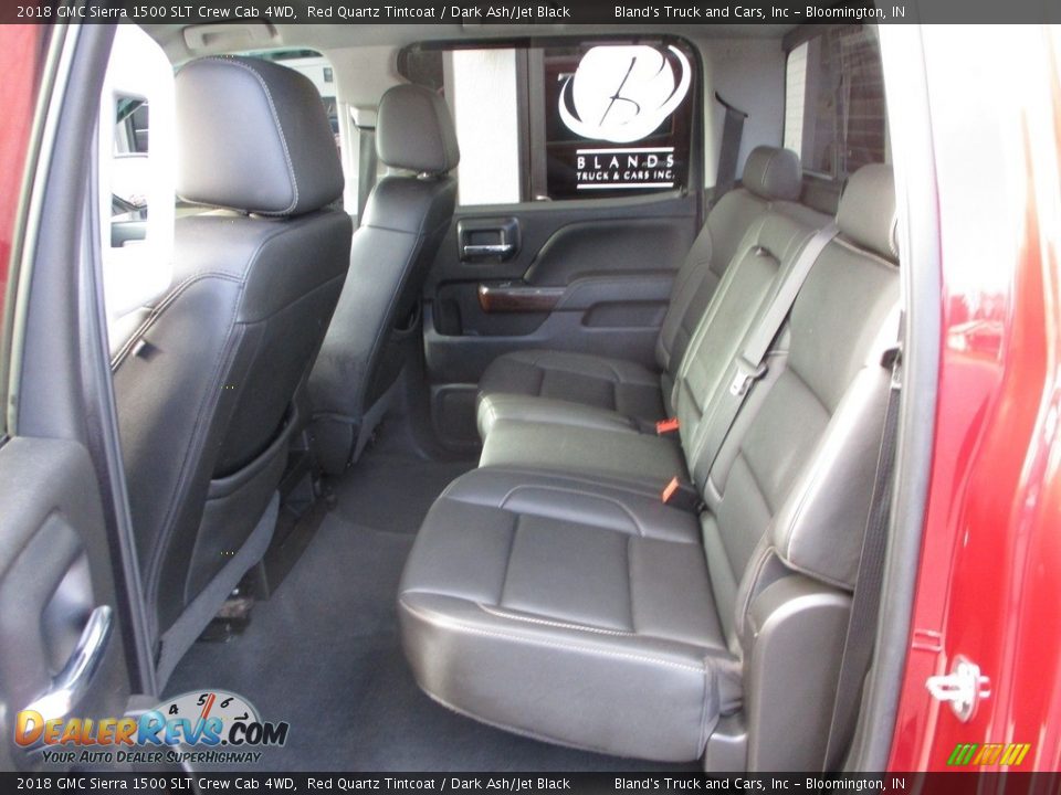 2018 GMC Sierra 1500 SLT Crew Cab 4WD Red Quartz Tintcoat / Dark Ash/Jet Black Photo #9