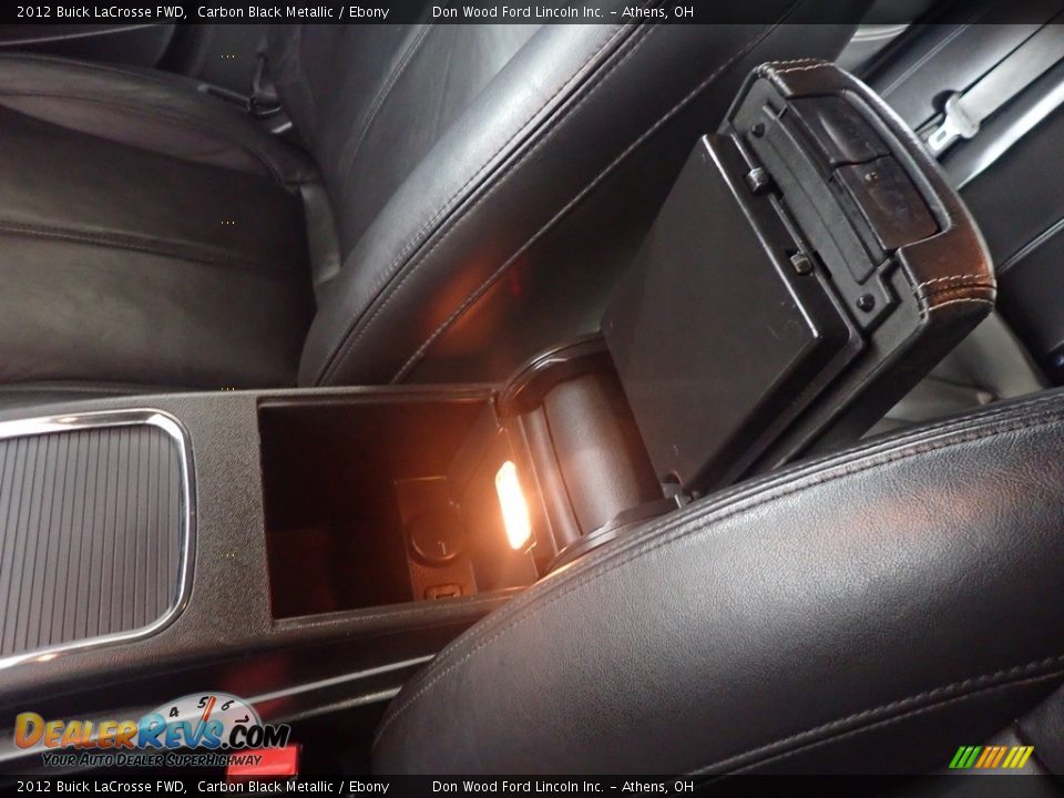 2012 Buick LaCrosse FWD Carbon Black Metallic / Ebony Photo #33