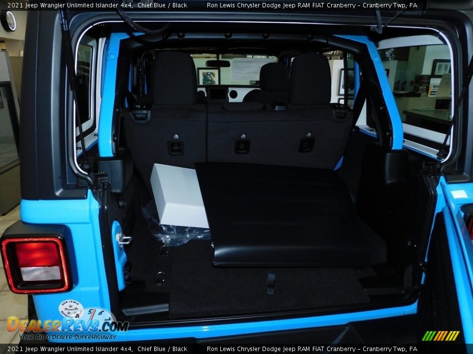 2021 Jeep Wrangler Unlimited Islander 4x4 Chief Blue / Black Photo #7