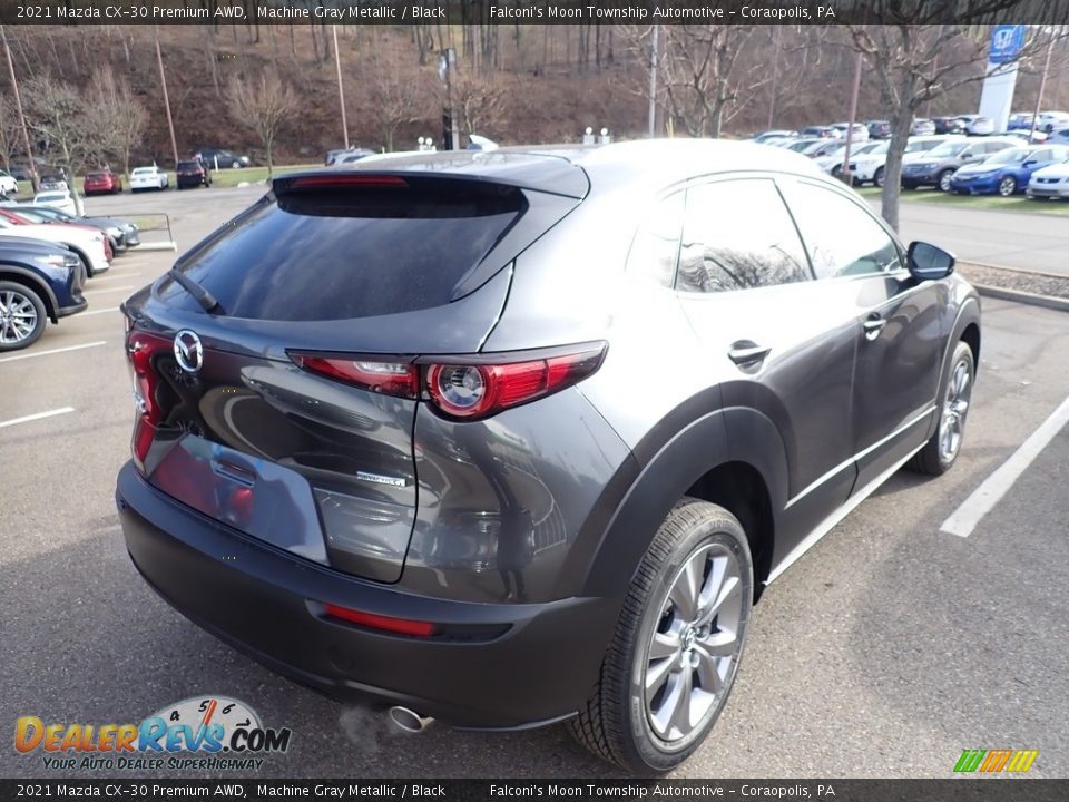 2021 Mazda CX-30 Premium AWD Machine Gray Metallic / Black Photo #2