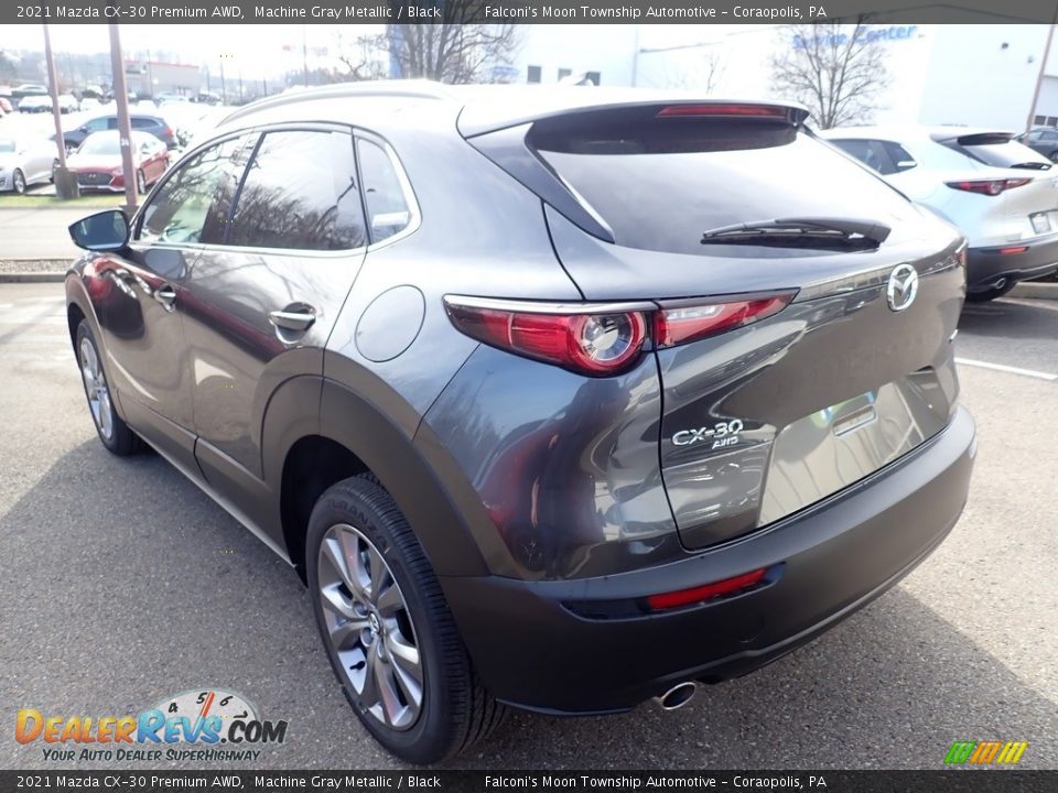 2021 Mazda CX-30 Premium AWD Machine Gray Metallic / Black Photo #6