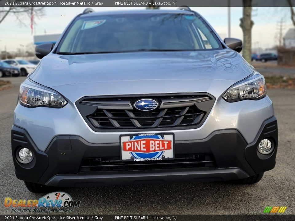 2021 Subaru Crosstrek Sport Ice Silver Metallic / Gray Photo #3