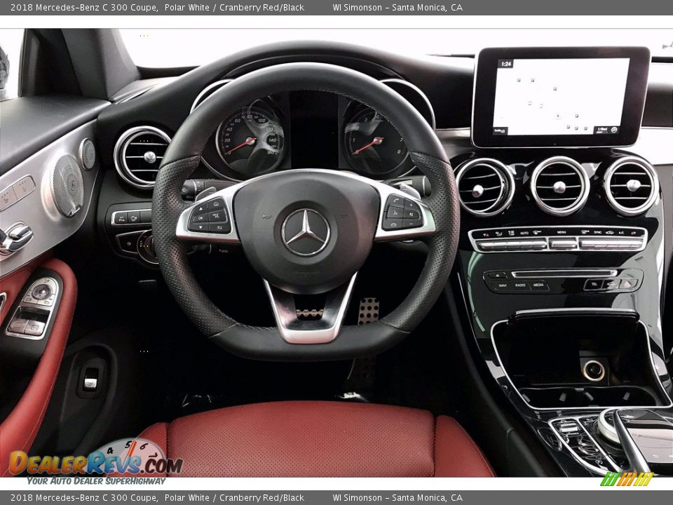 Dashboard of 2018 Mercedes-Benz C 300 Coupe Photo #4
