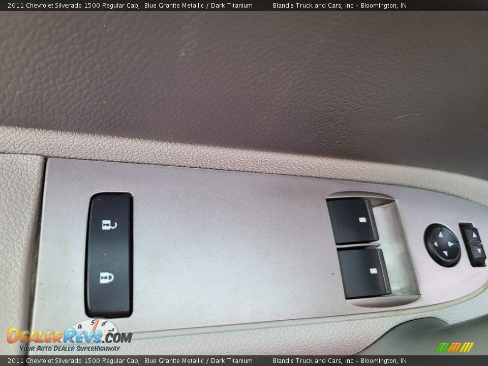 2011 Chevrolet Silverado 1500 Regular Cab Blue Granite Metallic / Dark Titanium Photo #5