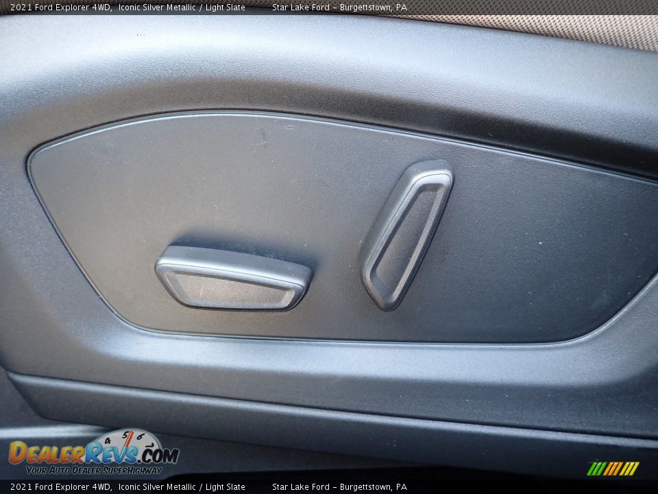 2021 Ford Explorer 4WD Iconic Silver Metallic / Light Slate Photo #15