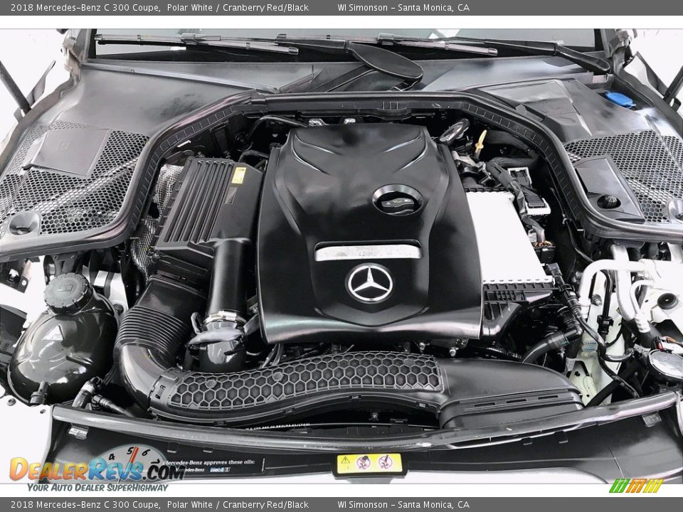 2018 Mercedes-Benz C 300 Coupe 2.0 Liter Turbocharged DOHC 16-Valve VVT 4 Cylinder Engine Photo #9