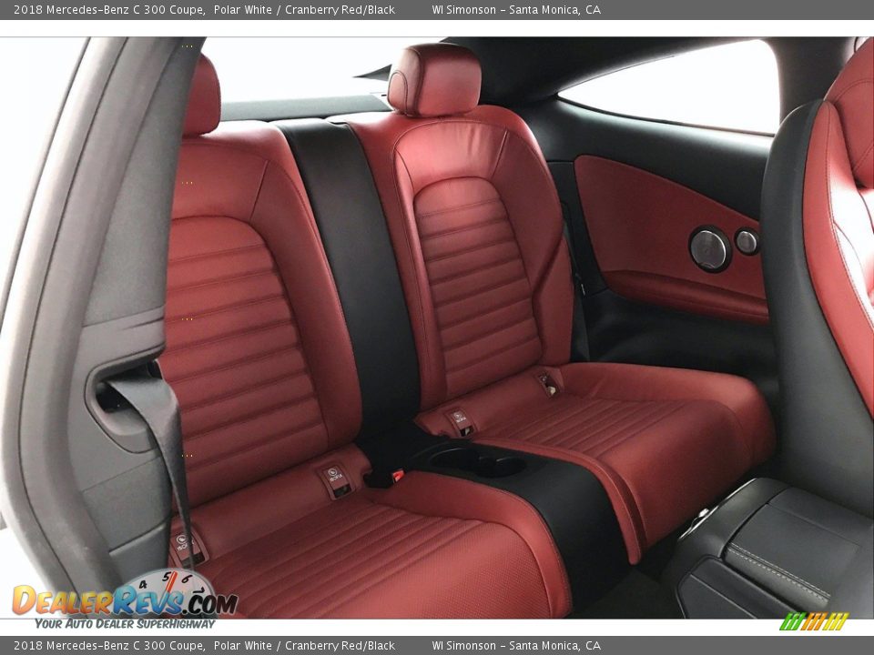 Rear Seat of 2018 Mercedes-Benz C 300 Coupe Photo #19