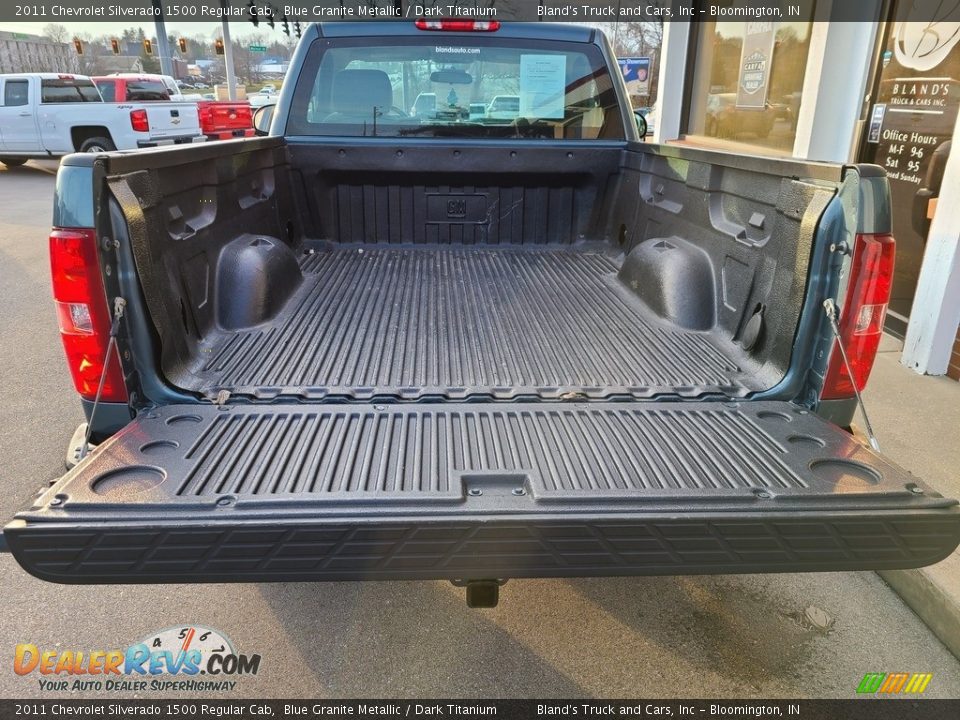 2011 Chevrolet Silverado 1500 Regular Cab Blue Granite Metallic / Dark Titanium Photo #22