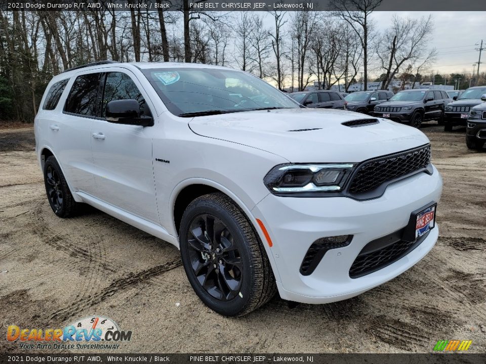 Front 3/4 View of 2021 Dodge Durango R/T AWD Photo #1