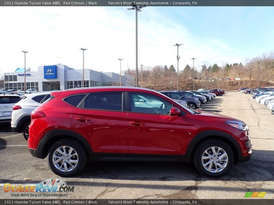 2021 Hyundai Tucson Value AWD Red Crimson / Black Photo #1