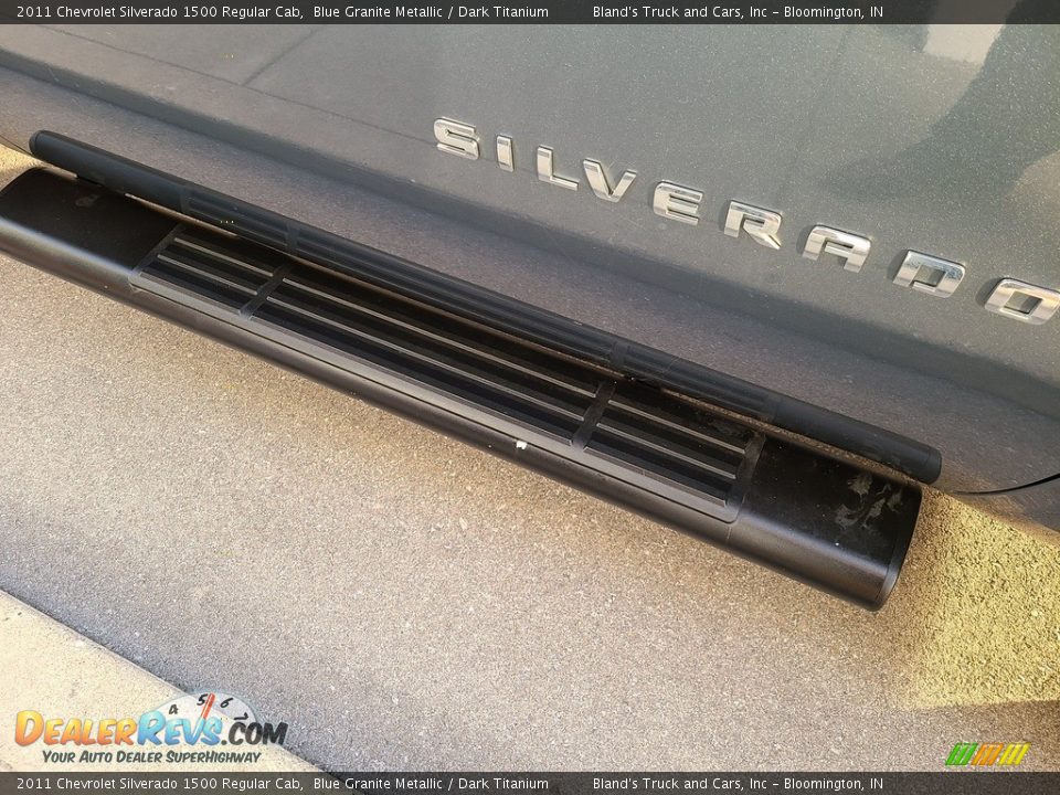 2011 Chevrolet Silverado 1500 Regular Cab Blue Granite Metallic / Dark Titanium Photo #28
