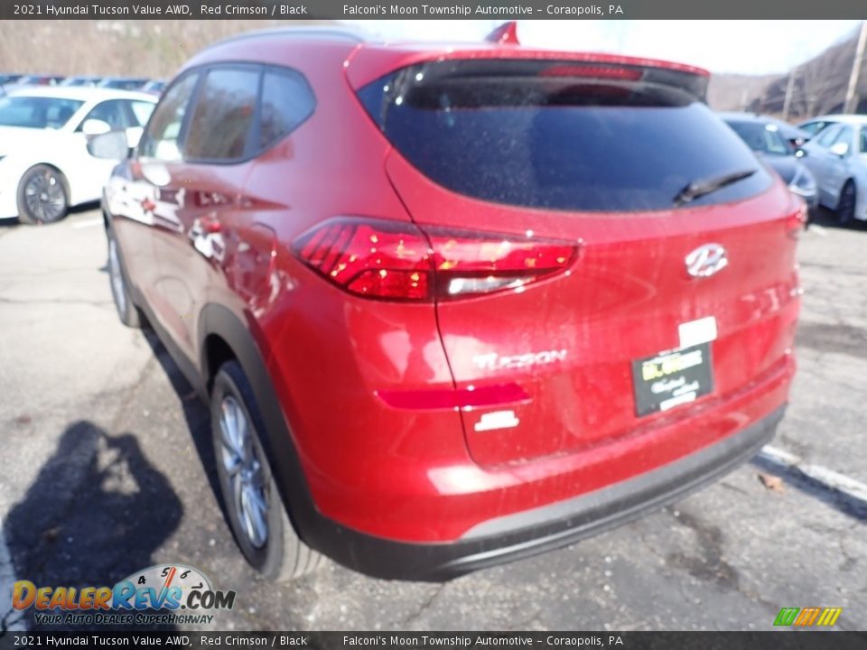 2021 Hyundai Tucson Value AWD Red Crimson / Black Photo #6