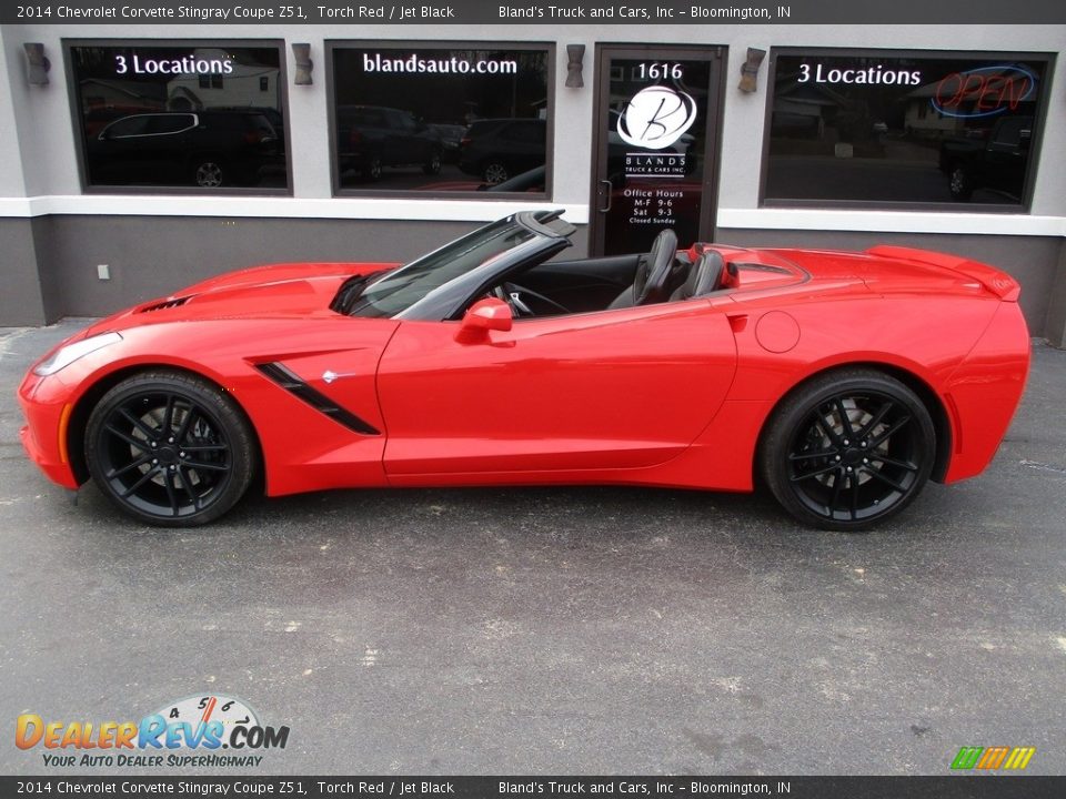 2014 Chevrolet Corvette Stingray Coupe Z51 Torch Red / Jet Black Photo #1