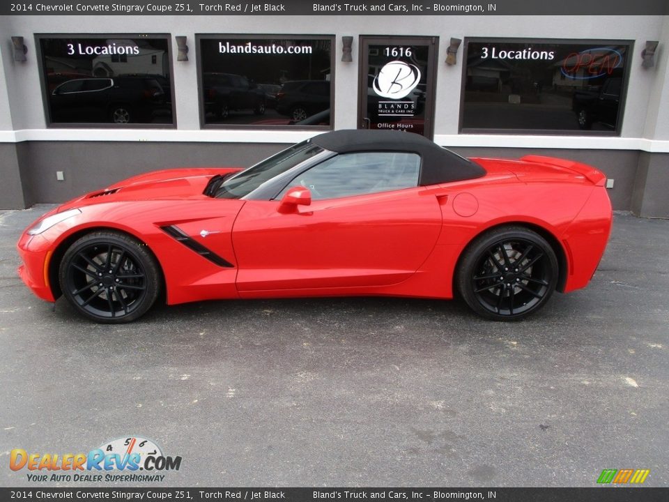 2014 Chevrolet Corvette Stingray Coupe Z51 Torch Red / Jet Black Photo #2