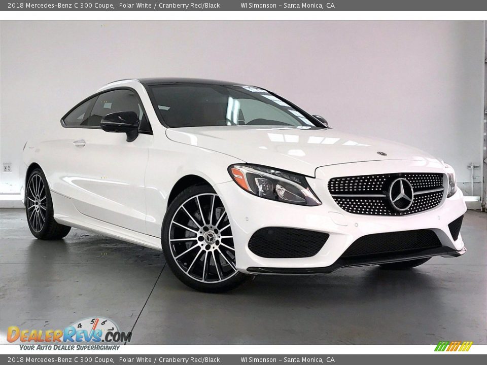Front 3/4 View of 2018 Mercedes-Benz C 300 Coupe Photo #34