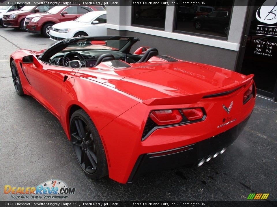 2014 Chevrolet Corvette Stingray Coupe Z51 Torch Red / Jet Black Photo #6