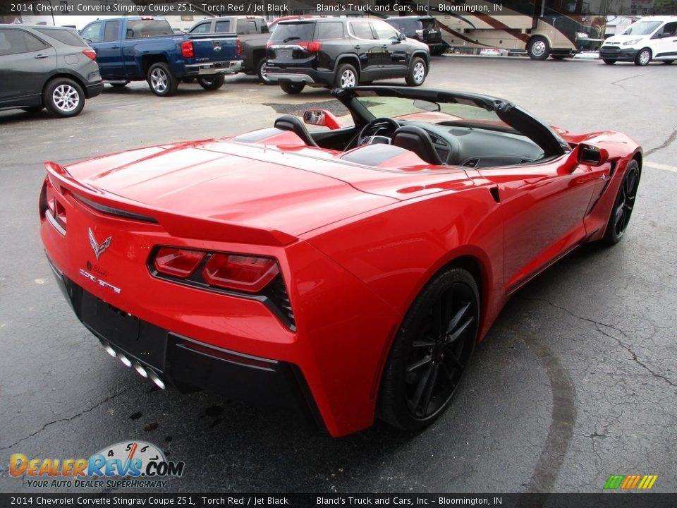 2014 Chevrolet Corvette Stingray Coupe Z51 Torch Red / Jet Black Photo #7