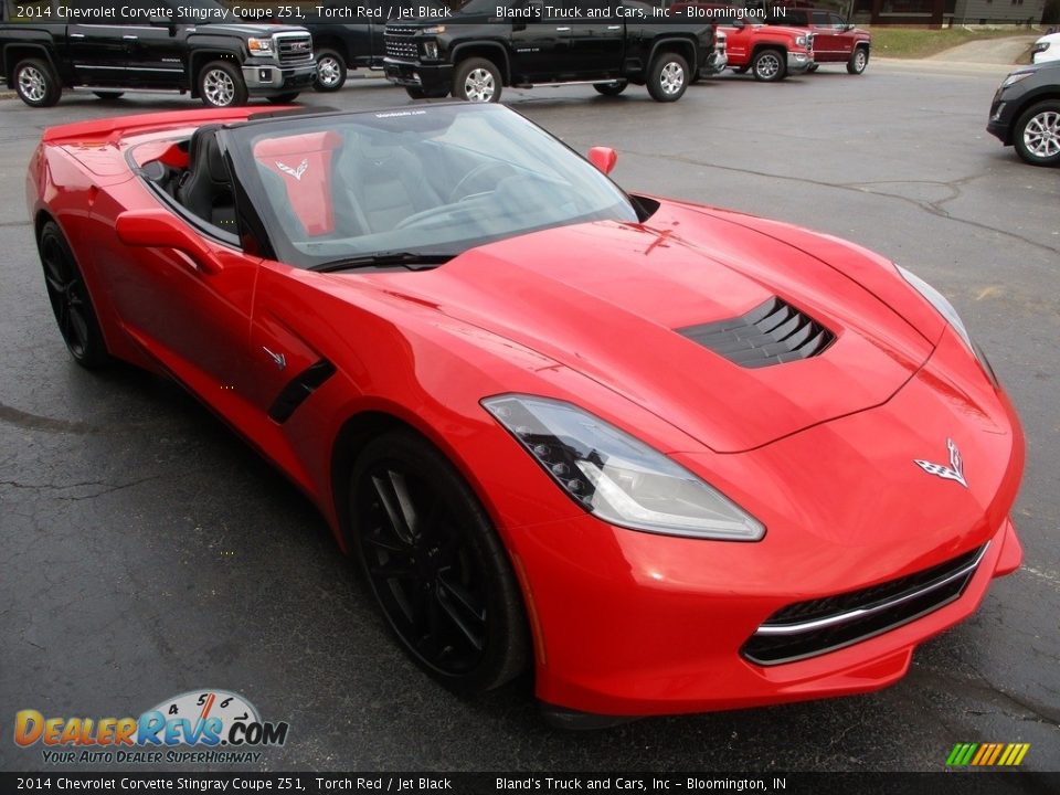 2014 Chevrolet Corvette Stingray Coupe Z51 Torch Red / Jet Black Photo #8