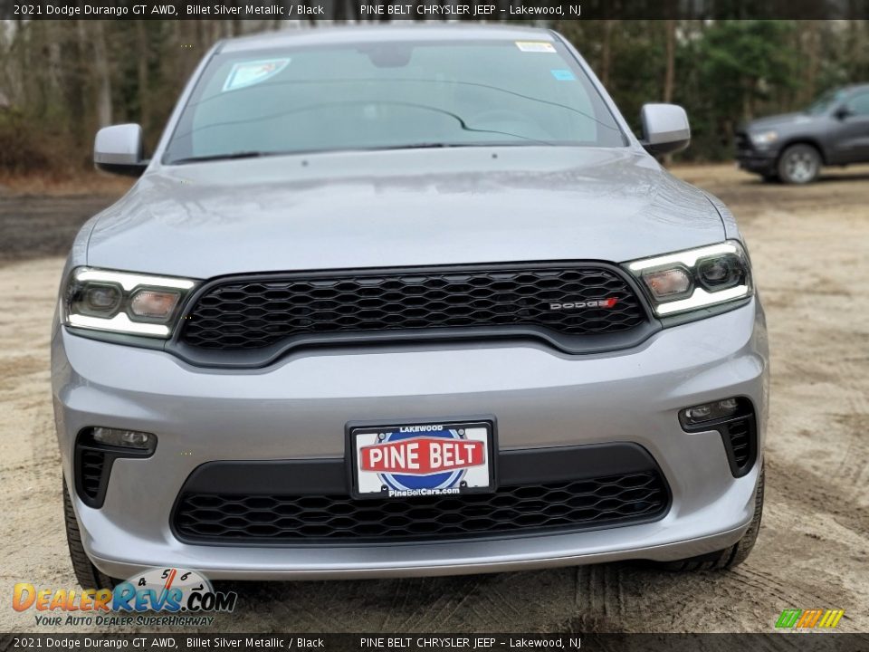 2021 Dodge Durango GT AWD Billet Silver Metallic / Black Photo #3